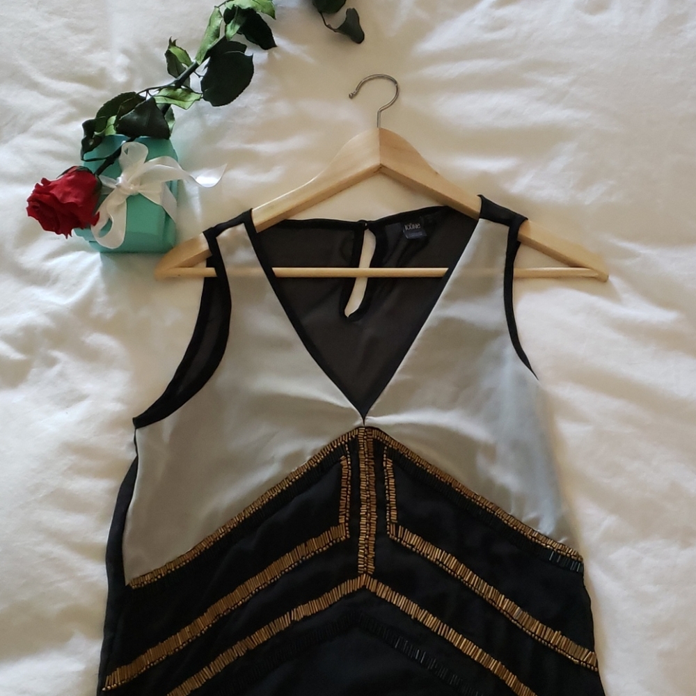 🍾FREE🍾Icone beaded Sheer Top